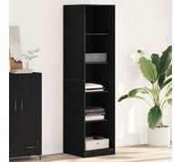 Générique Armoire Chêne Noir 50 x 50 x 200 cm Bois d'ingénierie,Meubles, Étagères, Bibliothèques,3345123
