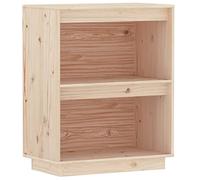 Générique Armoire Console 60x34x75 cm Bois de pin Solide,Meubles,Armoires & Meubles de Rangement,Buffets & bahuts,Brun,9.66kg,813819