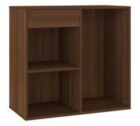 Générique Armoire cosmétique Chêne Marron 80x40x75 cm Bois d'ingénierie,Meubles,Armoires & Meubles de Rangement,Brun,23KG,820504