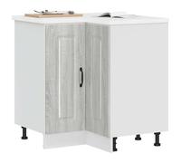 Générique Armoire d'angle de Cuisine Kalmar Sonoma Gris Bois d'ingénierie, Meubles, Armoires & Meubles de Rangement, Meubles de Cuisine, Gris, (Poids 29.3KG)