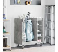 Générique Armoire de Golf avec Roue Uni Gris béton 90 x 45 x 98 cm,Équipements Sportifs,Loisirs de Plein air,Golf,Accessoires pour Sacs de Golf,Autre,26.5 KG,899466