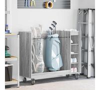 Générique Armoire de Golf avec Roue Uni Gris Sonoma 65 x 45 x 98 cm,Équipements Sportifs,Loisirs de Plein air,Golf,Accessoires pour Sacs de Golf,Gris,30.05 KG,899476