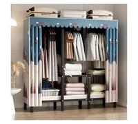 Générique Armoire De Rangement, Garde-Robe Pliable en Tissu, Penderies Repliables Transportable, Portable Porte-vêtements pour Suspendre des Vêtements(B,100cm/39.4in)