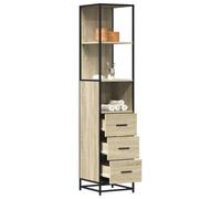 Générique Armoire de Salle de Bain chêne Sonoma 35x37,5x166 cm,Meubles,Ensembles de Meubles,Ensembles de mobilier pour salles de Bains,Brun,28.85 KG,849245