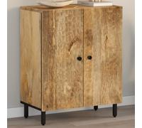Générique Armoire latérale 60x33x75 cm Bois Massif de manguier,Armoires & Meubles de Rangement,Buffets & bahuts-356893