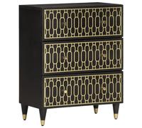 Générique Armoire latérale 60x33x75 cm Bois Massif de manguier,Buffets & bahuts,21.93KG-358323
