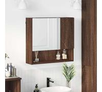Générique Armoire Miroir Chêne Marron 59 x 17 x 55 cm Bois d'ingénierie,Meubles,Armoires & Meubles de Rangement,Meubles-lavabos,Meubles-lavabos de Salle de Bains,Marron,12.9 KG,883371