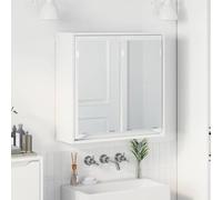 Générique Armoire Miroir de Salle de Bain Blanc Brillant 60 x 20 x 60 cm,Meubles,Armoires & Meubles de Rangement,Meubles-lavabos,Meubles-lavabos de Salle de Bains,Blanc,15.43 KG,888781