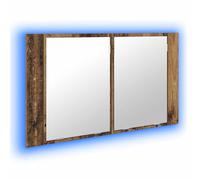 Générique Armoire Miroir de Salle de Bain Bois Ancien 80 x 12 x 45 cm,Meubles,Armoires & Meubles de Rangement,Meubles-lavabos,Meubles-lavabos de Salle de Bains,Marron,12.33 KG,886226