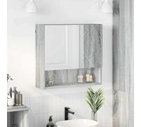 Générique Armoire Miroir Sonoma Gris 59 x 17 x 55 cm Bois d'ingénierie,Meubles,Armoires & Meubles de Rangement,Meubles-lavabos,Meubles-lavabos de Salle de Bains,Gris,12.9 KG,883370