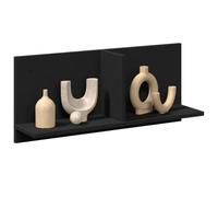 Générique Armoire Murale 70x16,5x30 cm Noir Bois d'ingénierie,Étagères,Étagères murales & corniches-854851