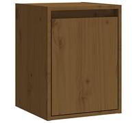 Générique Armoire Murale Marron Miel 30x30x40 cm Bois de pin Massif,Meubles, Étagères, Étagères murales & corniches, Brun (Poids 4.67KG)