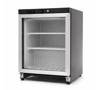 Générique Armoire Réfrigérée Négative 200 Litres - Congélateur à Porte Vitrée Cadre Inox