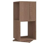 Générique Armoire rotative Chêne Sonoma 34,5x34,5x75,5 cm Bois ingénierie,Meubles, Étagères, Bibliothèques, Brun (Poids 12KG)