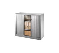 Générique Armoires à Rideaux Eco-conçue Décor Monobloc H 100 x L100 (Aluminium)