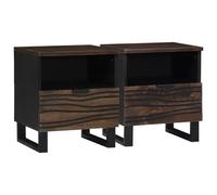 Générique Armoires de Chevet 2 pcs 40 x 33 x 46 cm en Bois de Mangue Massif,Tables de Chevet,21.85KG-4018015
