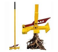 Générique Arrache Souche avec Mâchoire Réglable À 4 Positions,Extracteur Arrache-Souche De Grande Taille À Haut Levier,Outil De Retrait De Piquet Métallique pour Arbres/Arbustes/Vignes