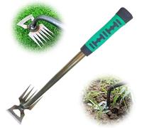 Générique Arracheuse de Mauvaises Herbes 2026 - Outil de Désherbage Manuel Léger et Portable, en Acier au Manganèse Durable, Multifonctionnel pour Jardin et Pelouse (5 Dents)