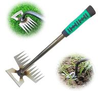 Générique Arracheuse de Mauvaises Herbes 2026 - Outil de Désherbage Manuel Léger et Portable, en Acier au Manganèse Durable, Multifonctionnel pour Jardin et Pelouse (11 Dents)