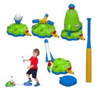 Générique Arroseur d'eau pour - Rotation Multifonction À 360 °, Ensemble De Jeu De Baseball Rocket, Jouet De Jeu en Plein Air | Pelouse, Jardin, Cour, Activité Amusante, pour De 3 À 12 Ans, Pisc