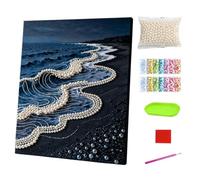 Générique Art En Perles Ornements Faits Main En Strass 5D Plage Lever De