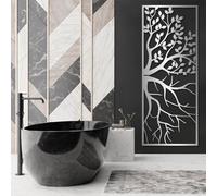 Générique Art Mural en métal d'arbre, Art Mural Moderne en métal d'arbre de Vie, décoration d'œuvre d'art de Branche de Racines, décoration de Maison de Sculpture Moderne, Cadeau de Pendaison de