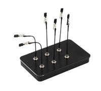 Générique Art Painting Holder - Miniature Tools Base Stand | Adjustable Model Painting Organizer | 12 Pieces Storage Solutions for Workshop Hobby School Dormitory Hotel Office Crafts Industry