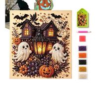 Générique Art Perlé Halloween Décoration 3D Artisanale Fantôme Mignon et