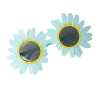 Générique Art the Clown Sunflower Glasses for Terrifier Costume, Sunflower Daisy Glasses, Adult Halloween Role Play, Multicolor (Light Blue)
