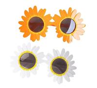 Générique Art the Clown Sunflower Glasses for Terrifier Costume, Sunflower Daisy Glasses, Adult Halloween Role Play, Multicolor (2pcs-O)