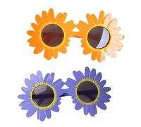Générique Art the Clown Sunflower Glasses for Terrifier Costume, Sunflower Daisy Glasses, Adult Halloween Role Play, Multicolor (2pcs-Y)