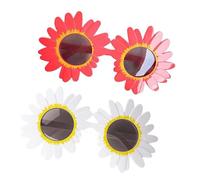 Générique Art the Clown Sunflower Glasses for Terrifier Costume, Sunflower Daisy Glasses, Adult Halloween Role Play, Multicolor (2pcs-Q)
