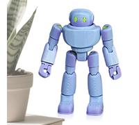 Générique Articulated Robot - Action Figures Fidget Toys Set | Posable Creative Play Model Collectible Design Educational Fun Display Shelf Toy for Kids 4+, Bedroom, Party, Family Or Home Decor