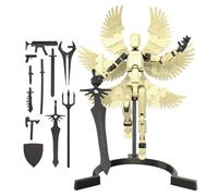 Générique Articulated Robot Figure, 3D Printed Movable Assembly Action Figures, Decorative Multifunctional Articulated Robot with Multiple Joints, Assembly Girls Kids