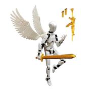 Générique Articulée - 13 Articulations Articulées Imprimées en 3D, Figurine Articulée sur Tout Le Corps, Ensemble De Jouets Éducatifs À Collectionner Très Flexibles De Troisième