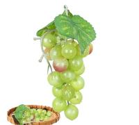 Générique Artificial Grape Bunch, Realistic Fruit Ornament, Decorative Table Accent with Realistic Texture, Photography Prop Food Set, Faux Fruit with Rustic Theme, Decor Accent for Reception