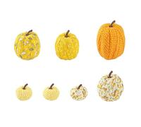 Générique Artificial Pumpkins - Fabric Assorted Pumpkins Centerpiece Decor