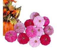 Générique Artificial Pumpkins - Halloween Artificial Pumpkins | Autumn Faux Pumpkin Centerpiece | Autumn Party Decoration Accessories | Props for Farumhouse Home Harvest Basket Filler Photography