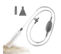 Générique Aspirateur à Gravier pour Aquarium | Siphon Manuel Changeur d'eau,Nettoyeur De Gravier D'Aquarium | pour Eau Douce Poisson Betta Tortue Sable Substrat Roches Décors Grotte Algues Et Pêche
