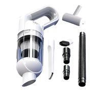 Générique Aspirateur à Main sans Fil,Nettoyeur Portatif À Succion sans Fil avec Lumière LED - Aspirateur sans Fil À Forte Aspiration,pour Tissus d'ameublement Salon Automobile Maison Chambre