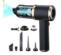 Générique Aspirateur pour Voiture - sans Fil 5500Pa Nettoyeur À Débris | Aspirateur pour Véhicules | pour Tableau De Bord Sièges Tapis Maison Salon Pièces À Vivre Poussière Résidus