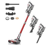 Générique Aspirateur sans Fil 38 kPa/55 Min avec Affichage 400 W, écran animé, sans Fil Anti-nœuds, détection Automatique de la poussière