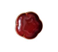 Générique Assiette créative en Forme de Fleur de Prunier, Vaisselle en céramique, Plat à tremper pour la Maison, Restaurant, Barbecue