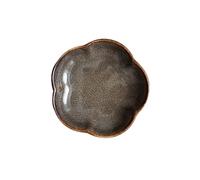 Générique Assiette créative en Forme de Fleur de Prunier, Vaisselle en céramique, Plat à tremper pour la Maison, Restaurant, Barbecue