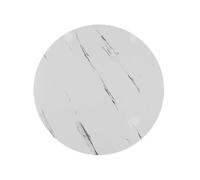 Générique Assiette Tournant Rond pour La Cuisine Plateau De Table en Bois Grand Plateau De Service Lazy Susan pour Table À Manger(White,70cm (28in))
