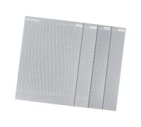 Générique Assiettes pour projets de Loisirs, sans, 1pc 0.3 0.5 0.8 1MM | Feuilles de plastique polystyrène offrant une base robuste et une finition détaillée dans des tailles assorties