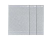 Générique Assiettes pour projets de Loisirs, sans, 3pcs 0.5MM Thick | Feuilles de plastique polystyrène offrant une base robuste et une finition détaillée dans des tailles assorties