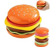 Générique Assiettes Service De Table À Hamburger, 6 Mini Service Vaisselle En Ceramique Mignon, 9cm Assiette Dessert Sauce Sushi Empilables Deco Cuisine, Cadeau Crémaillère Pour Homme Et Femme