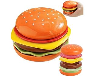 Générique Assiettes Service De Table À Hamburger, 6 Mini Service Vaisselle En Ceramique Mignon, 9cm Assiette Dessert Sauce Sushi Empilables Deco Cuisine, Cadeau Crémaillère Pour Homme Et Femme