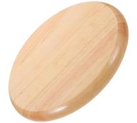 Générique Assise de Tabouret Ronde en Bois de Caoutchouc 295 CM Panneau de Remplacement pour Chaise de Bar Siège en Bois Massif Solide Fourniture pour Tabourets de Cantine et Bar